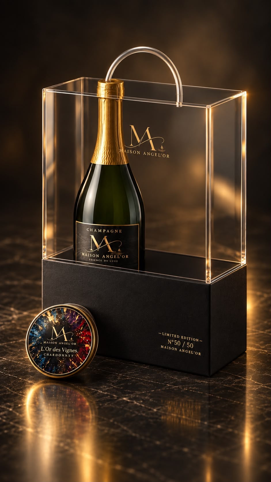 Coffret numéroté Maison Angel'Or
