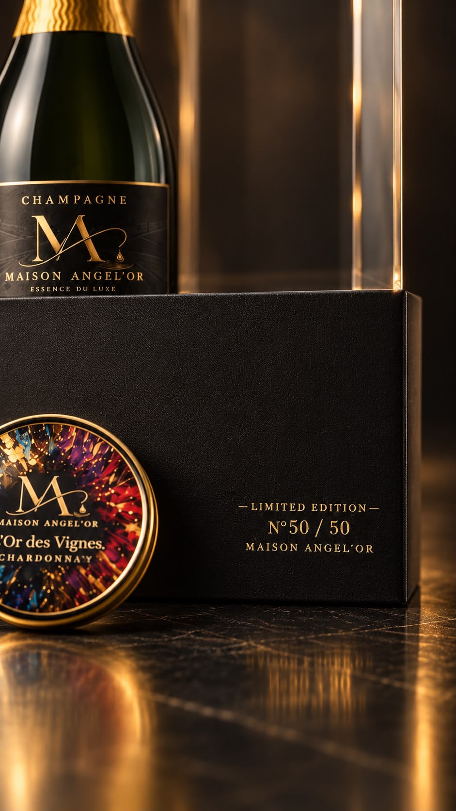 Coffret Millésimé 2021, Maison Angel'Or
